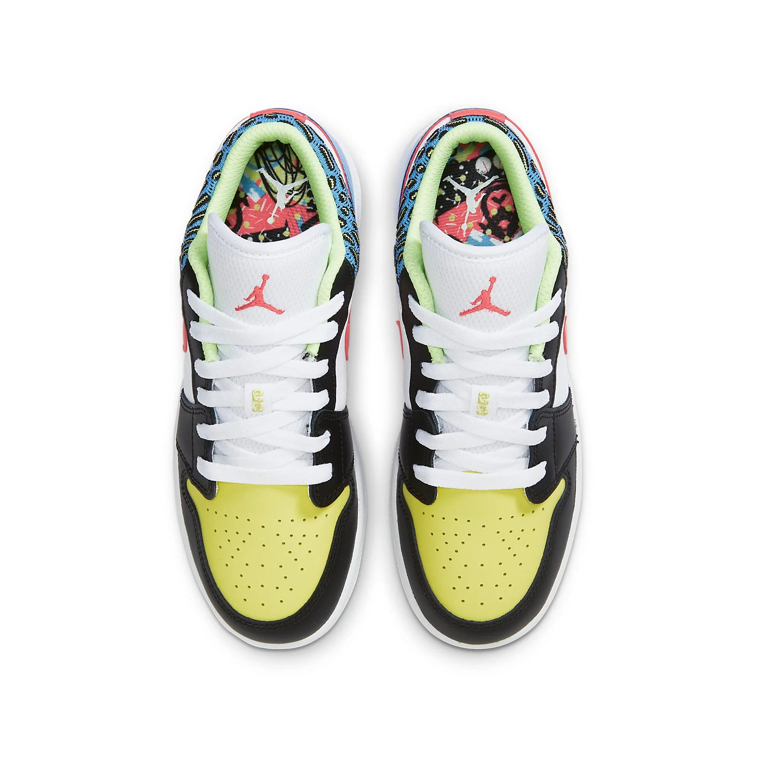 (GS) Air Jordan 1 Low 'Funky Patterns' DH5927-006