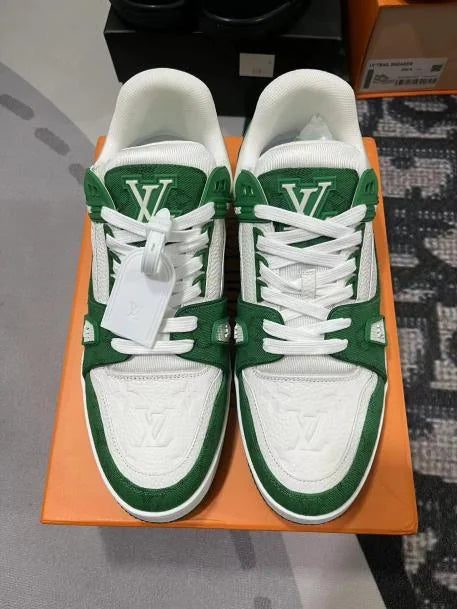 Trainer Sneaker 1A9JHX Green Denim