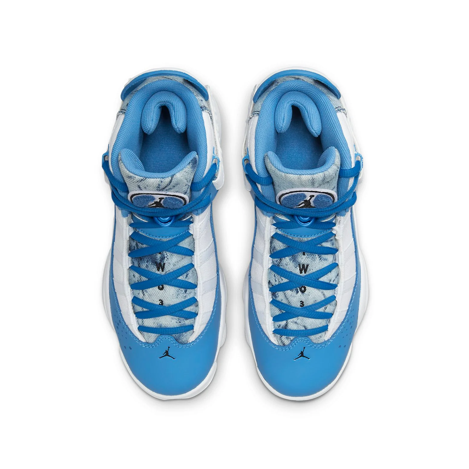 (GS) Air Jordan 6 Rings 'Bleached Denim' DM8956-100