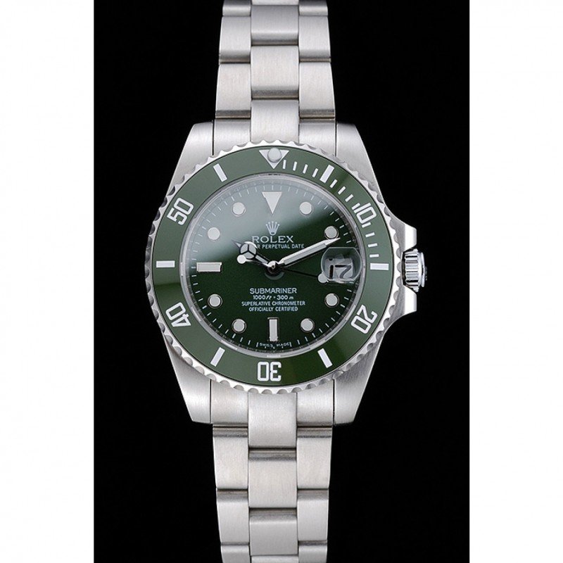 Replica Rolex Submariner 35mm Green Dial 1454151