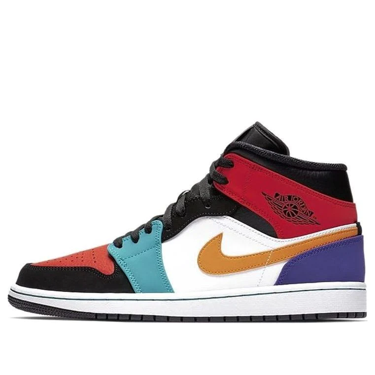 Air Jordan 1 Mid 'Multi-Color' 554724-125
