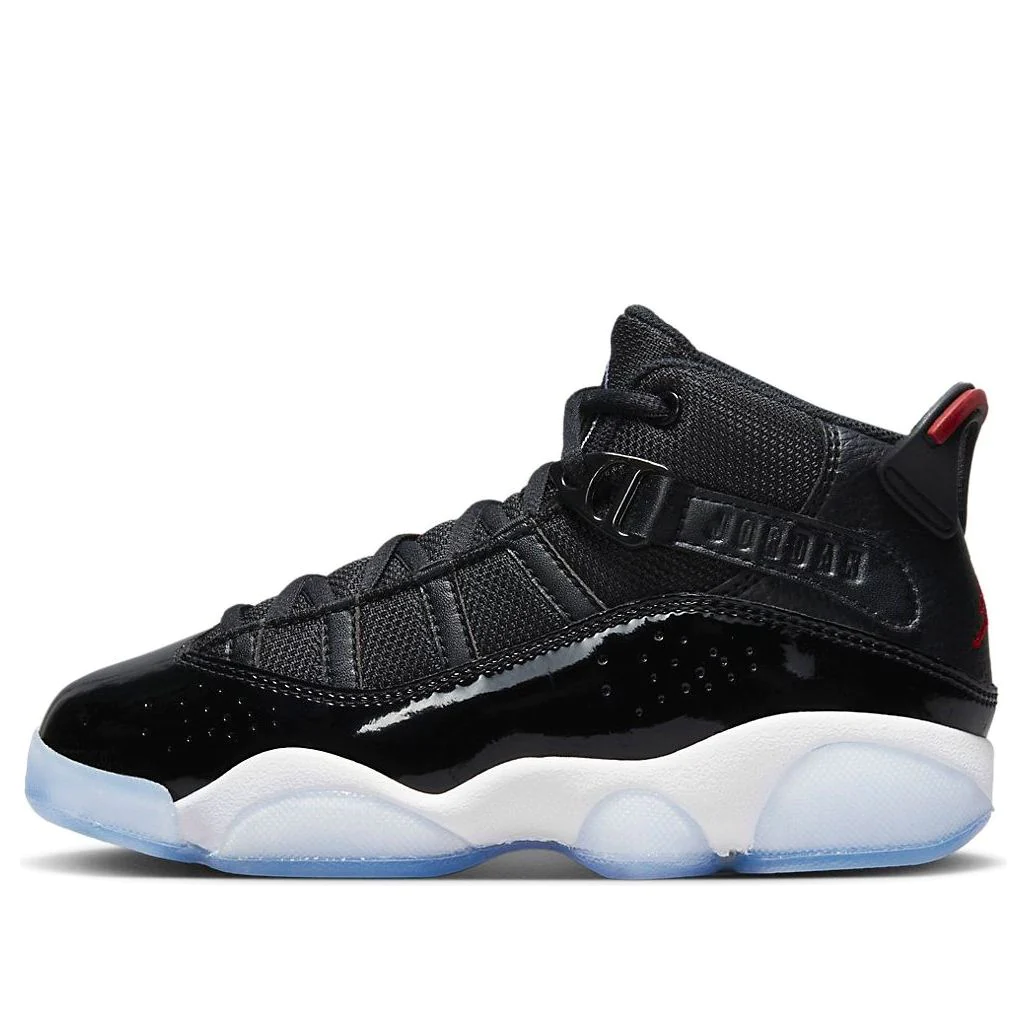 (PS) Air Jordan 6 Rings 'Black Gym Red' 323432-064