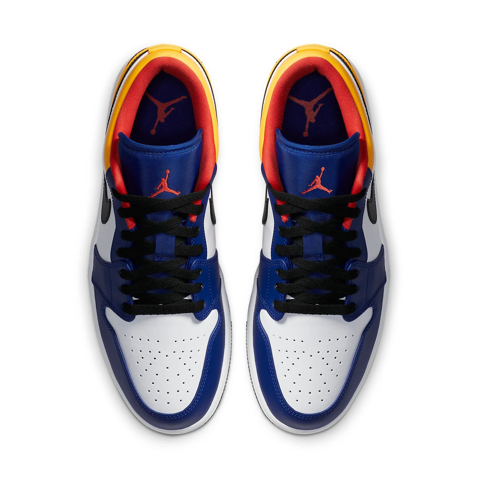 Air Jordan 1 Low 'White Deep Royal Blue' 553558-123