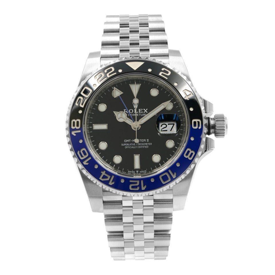 Swiss Rolex GMT II 126710BLNR (Batman)