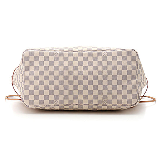LV N51108 Neverfull GM Shoulder Bag Damier Azur Canvas