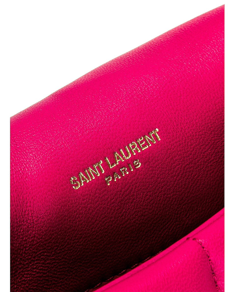 YSL Puffer Toy Bag in Quilted Lambskin