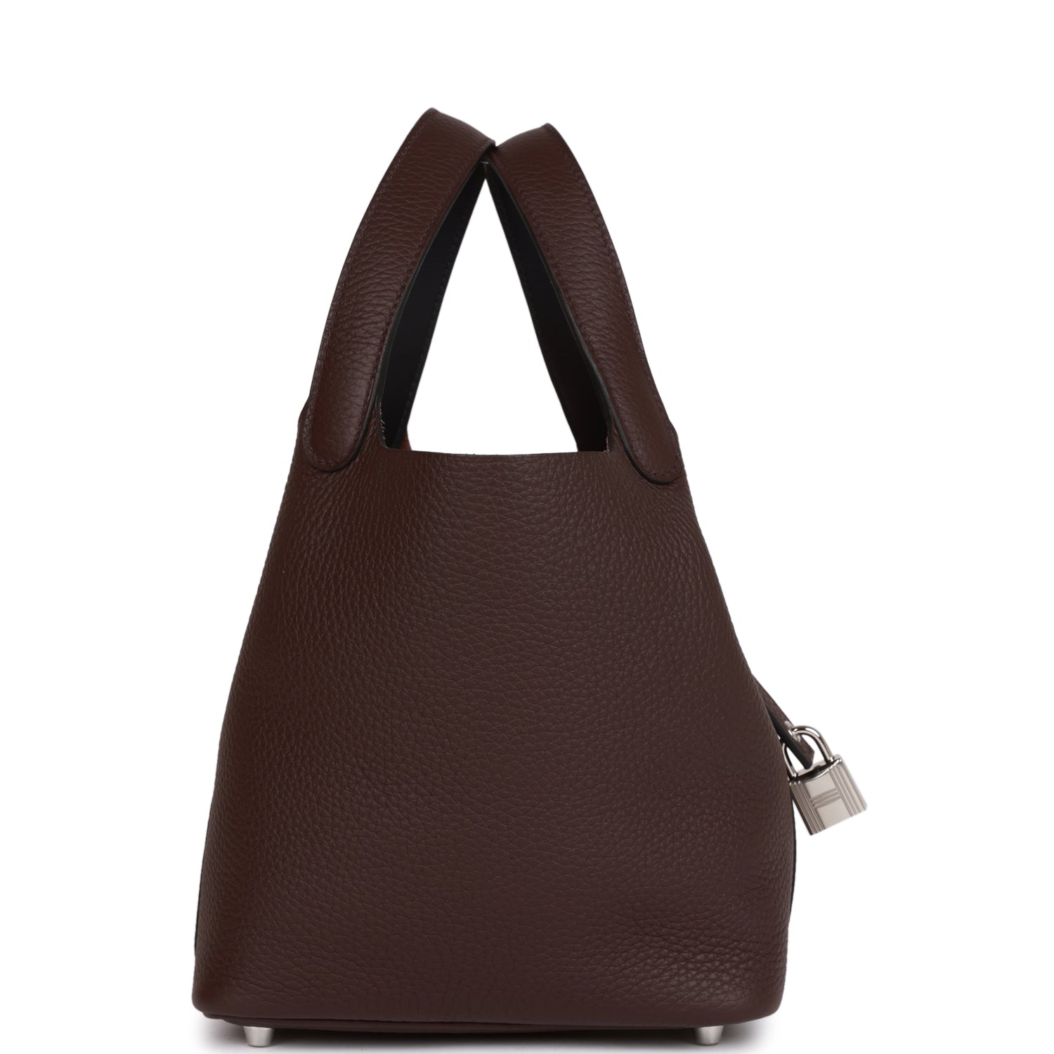 Hermès Eclat Picotin Lock 18 Rouge Sellier Clemence Palladium Hardware