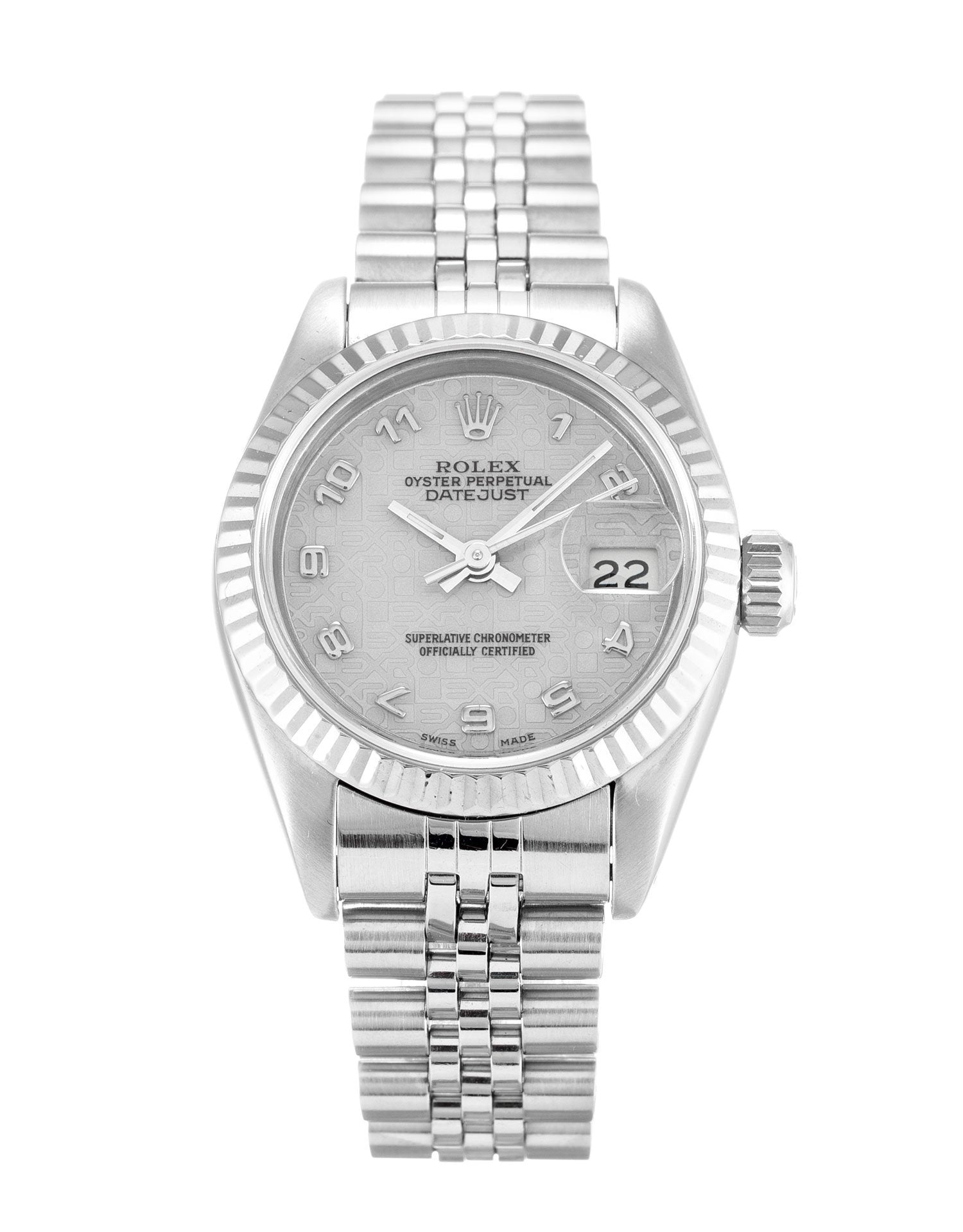 Rolex Datejust Lady Silver Dial 69174