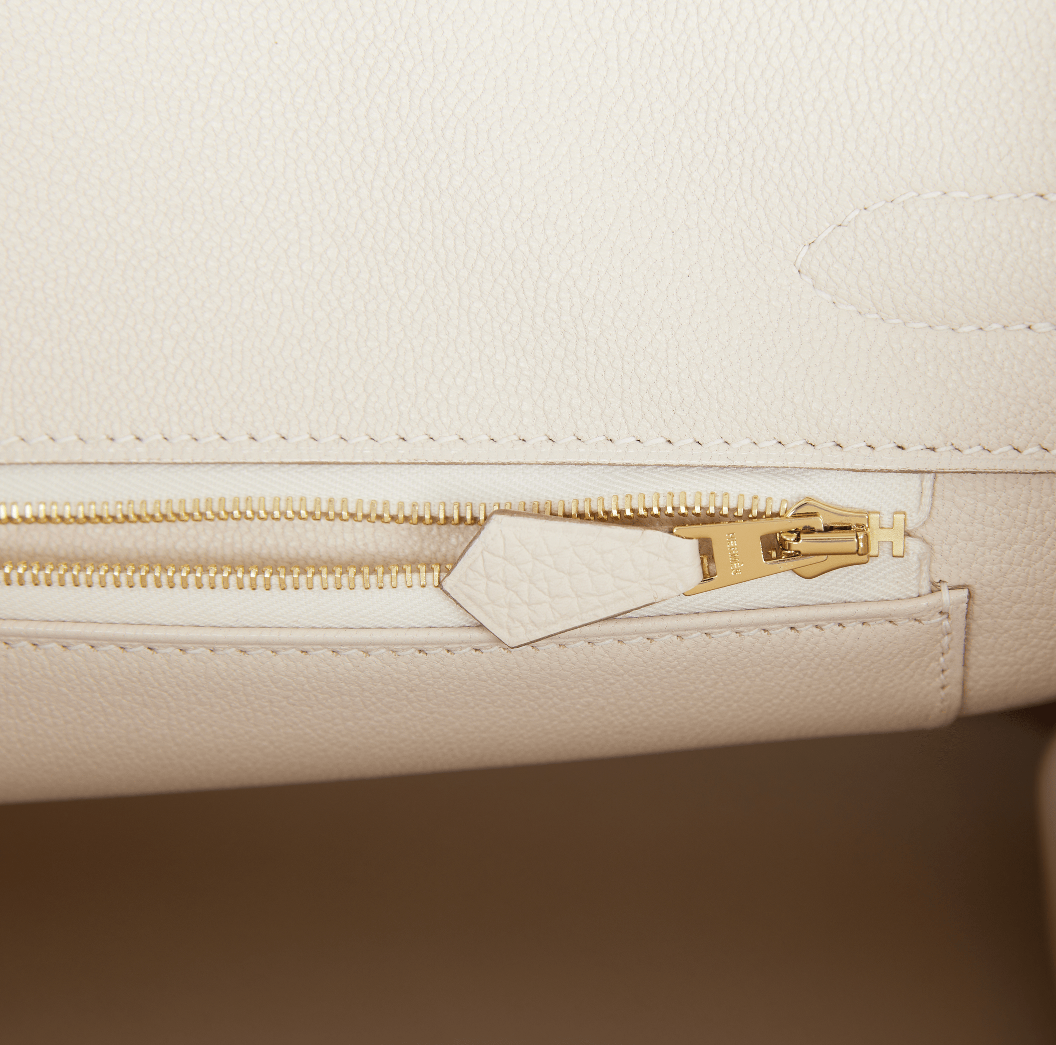 Hermès Birkin 30 Craie Togo Gold Hardware