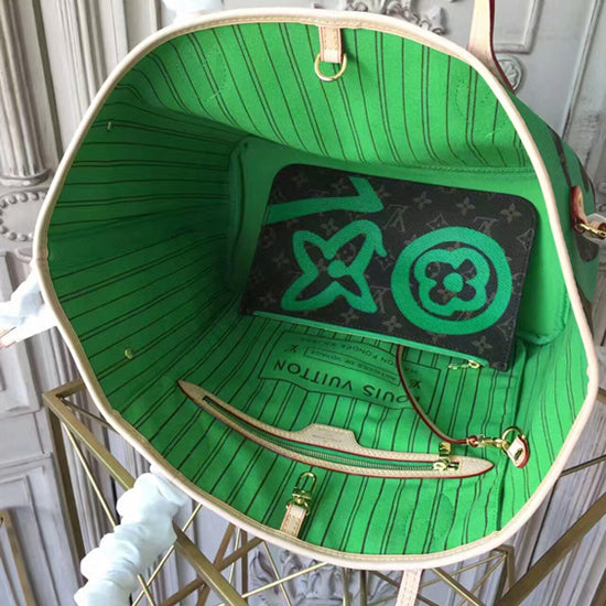 LV Neverfull MM M44198 Monogram Canvas