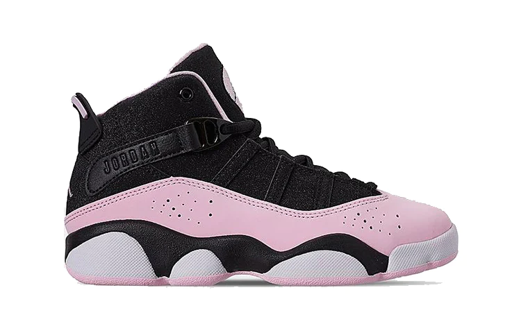 (PS) Air Jordan 6 Rings 'Black Pink Foam' 323431-006