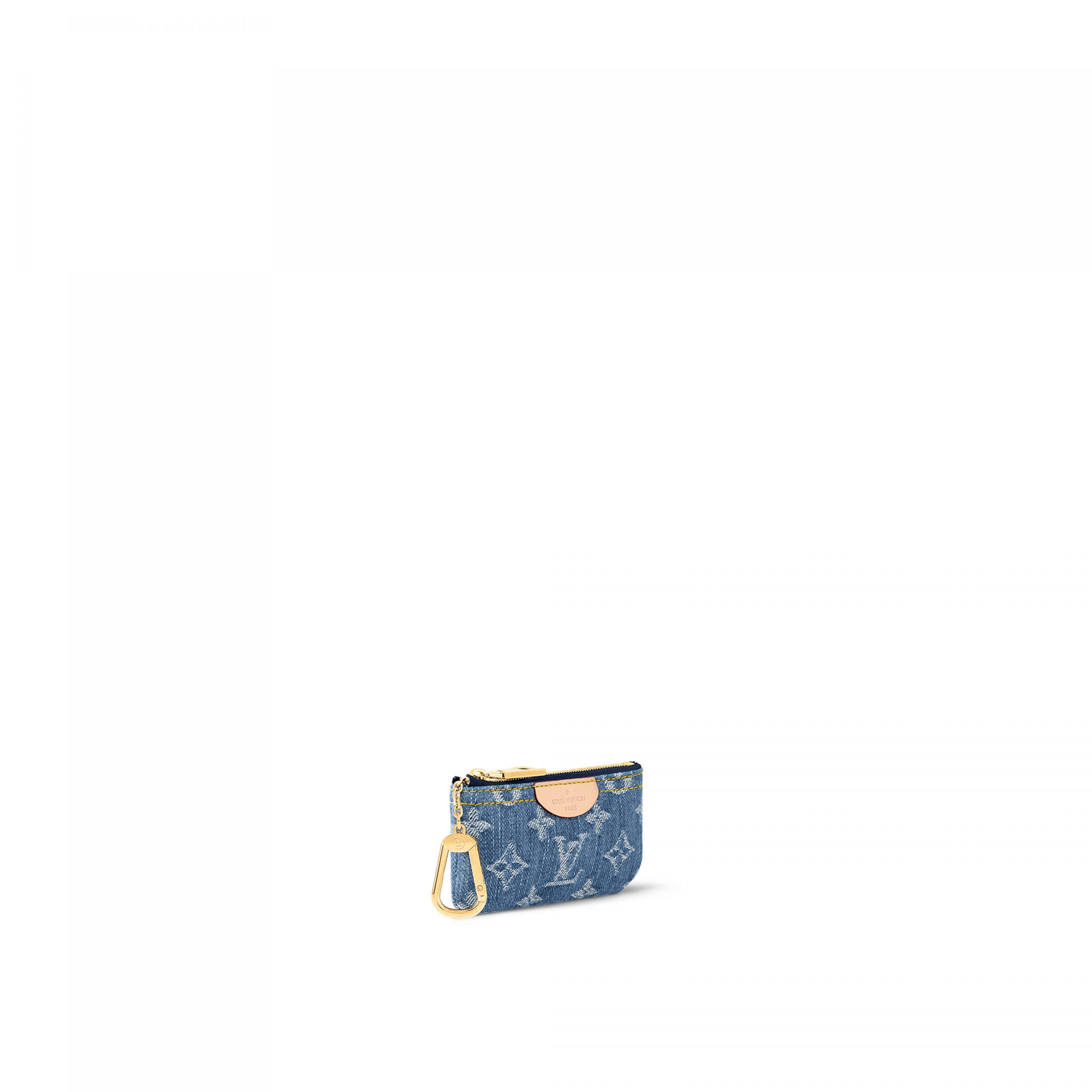 Louis Vuitton M82961 Key Pouch Denim Blue