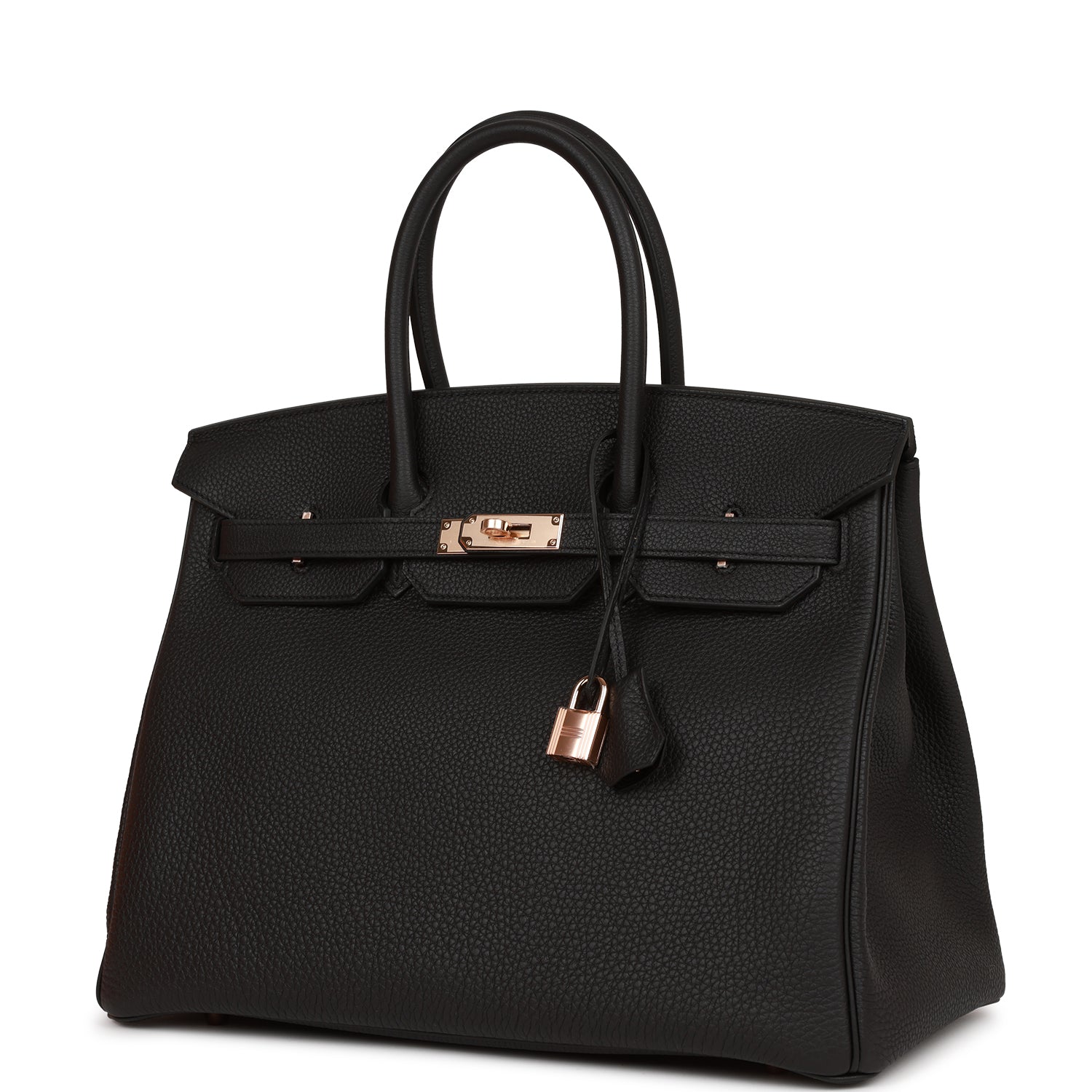 Hermès Birkin 35 Black Togo Rose Gold Hardware