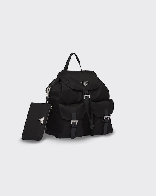 Prada Re-Nylon medium backpack- Black
