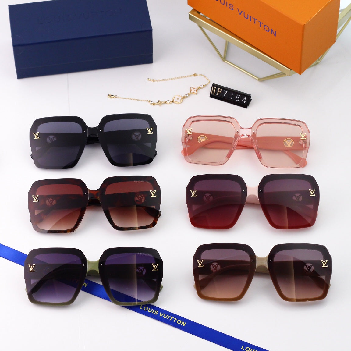 6 Color Women's Sunglasses—7154