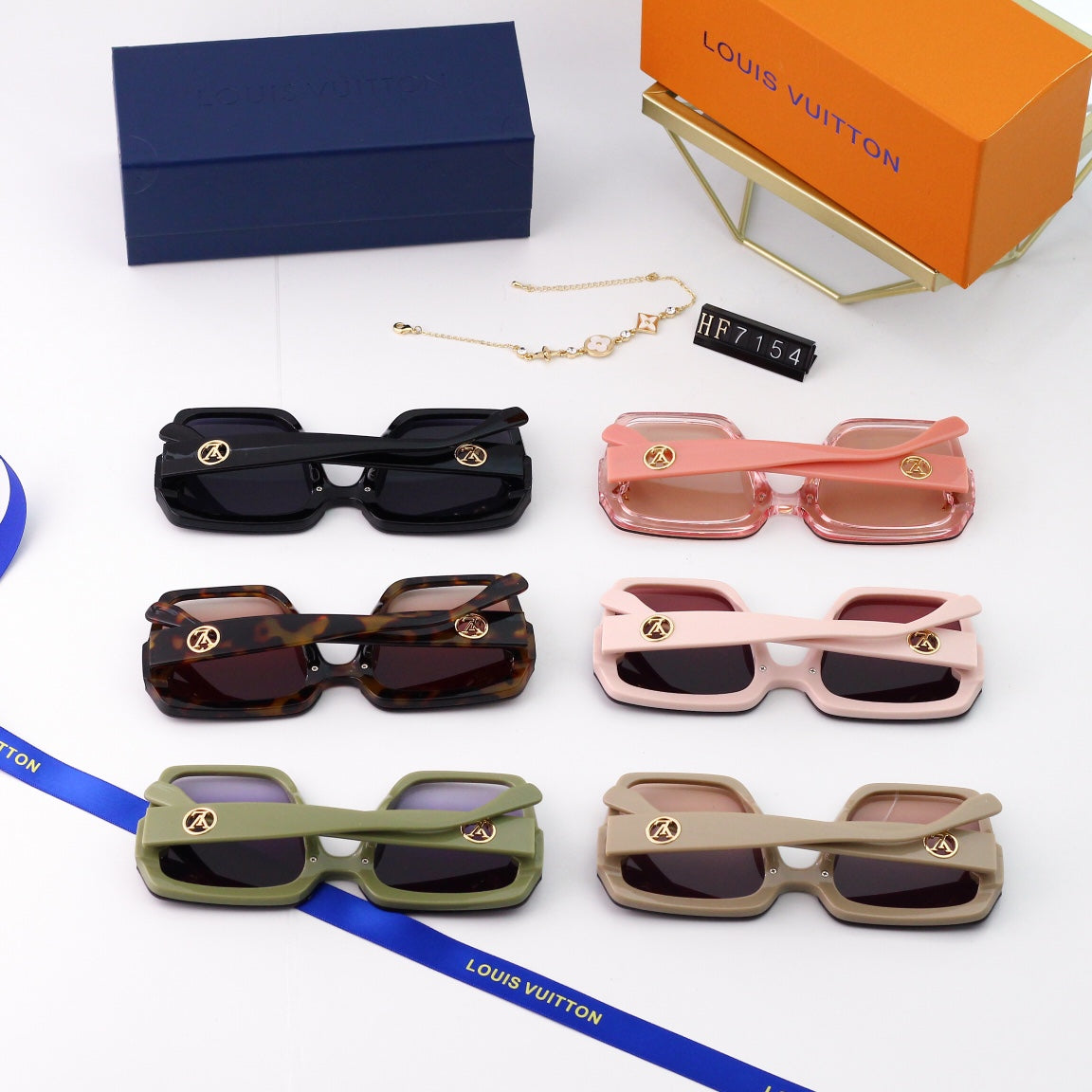 6 Color Women's Sunglasses—7154
