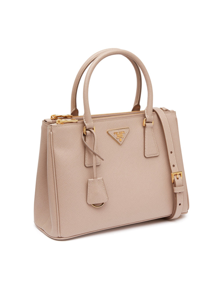 Prada Galleria Saffiano Leather Medium Bag in Powder Pink