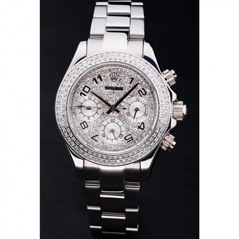 Replica Rolex Daytona 35mm Silver Dial RL165
