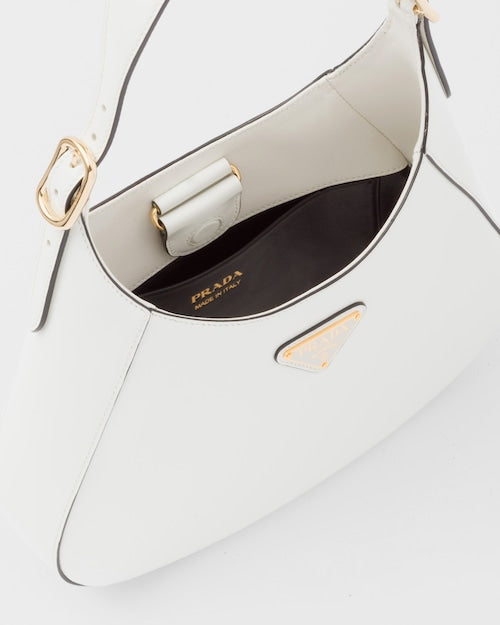 Prada Leather shoulder bag - White