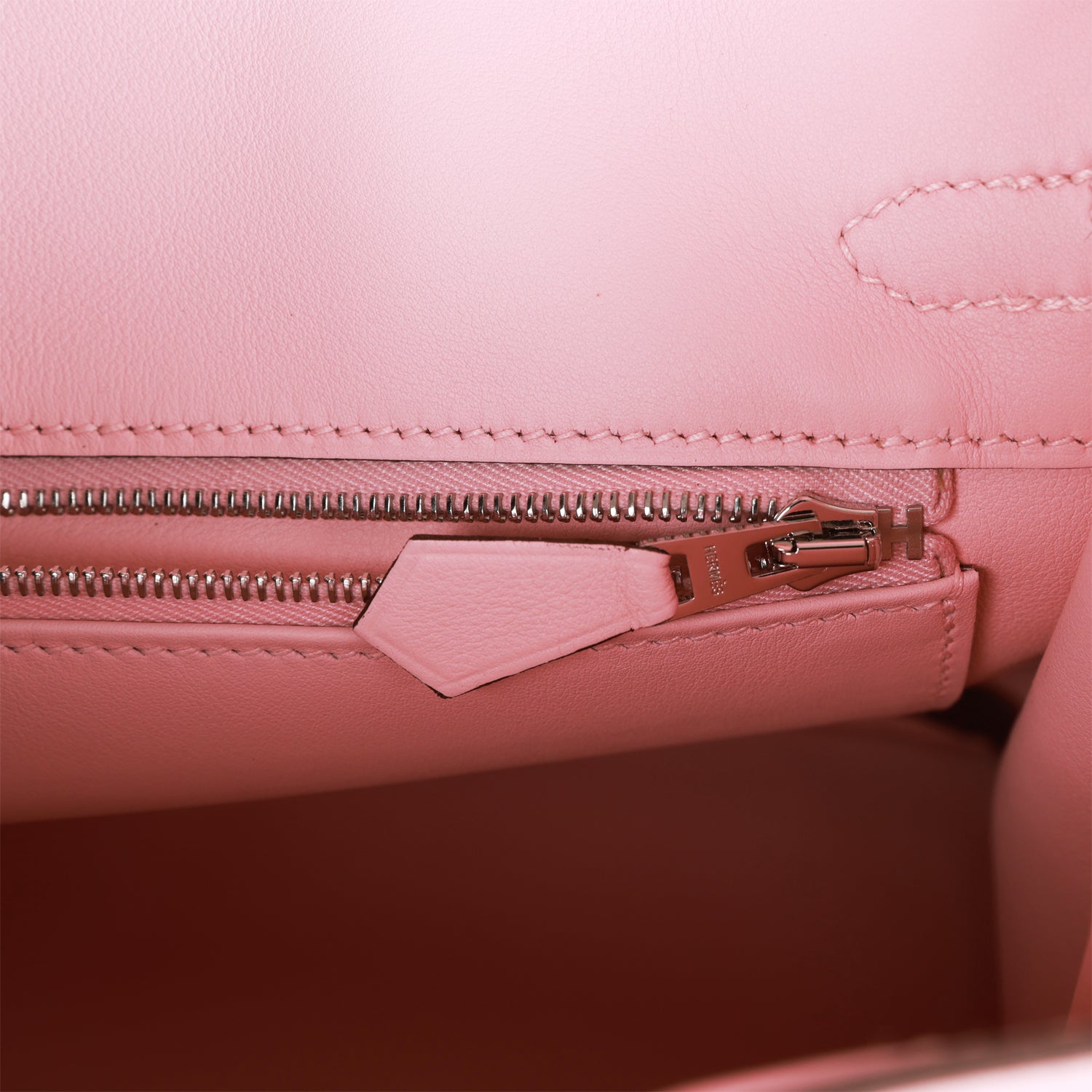 Hermès Birkin 25 Rose Sakura Swift Palladium Hardware