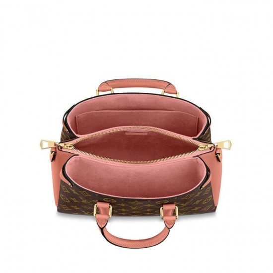 Louis Vuitton Soufflot BB Peach M44899 Red M44818