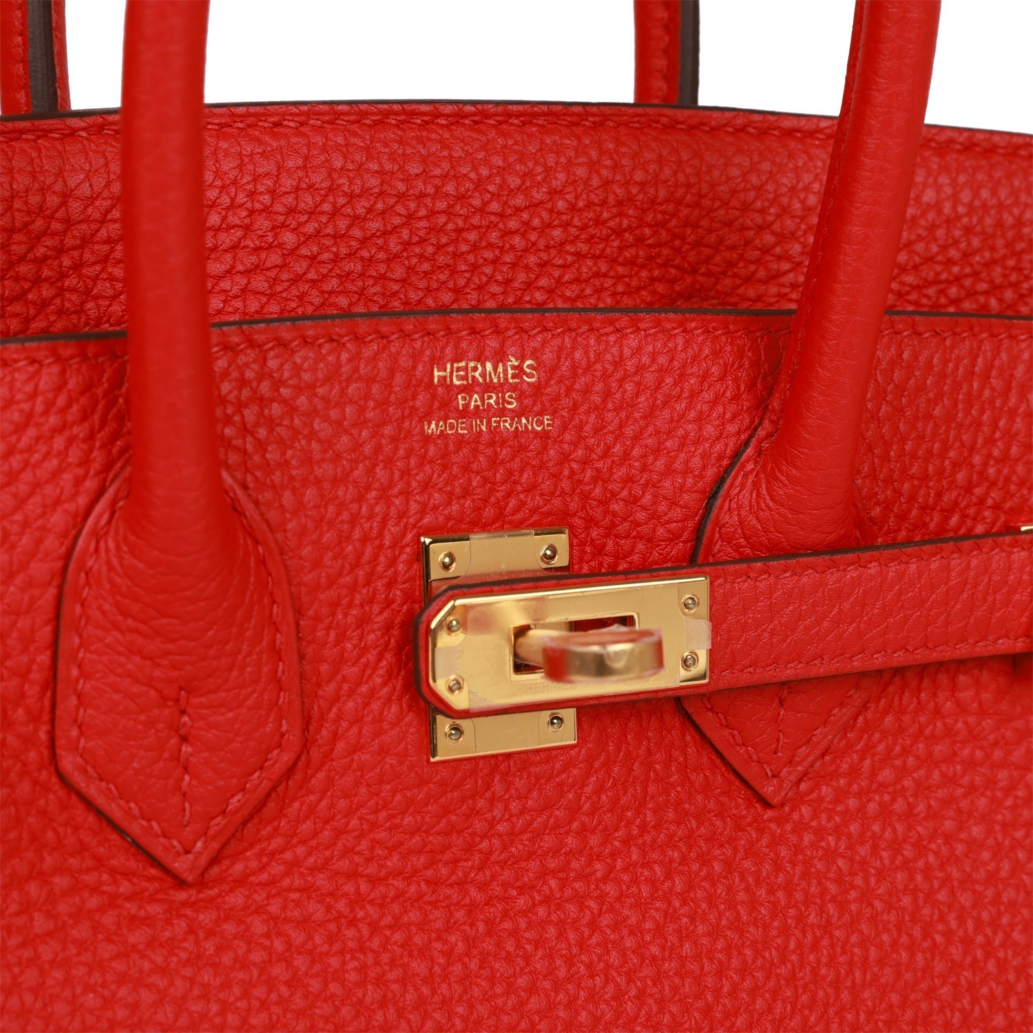 Hermès Birkin 25 Rouge de Coeur Togo Gold Hardware