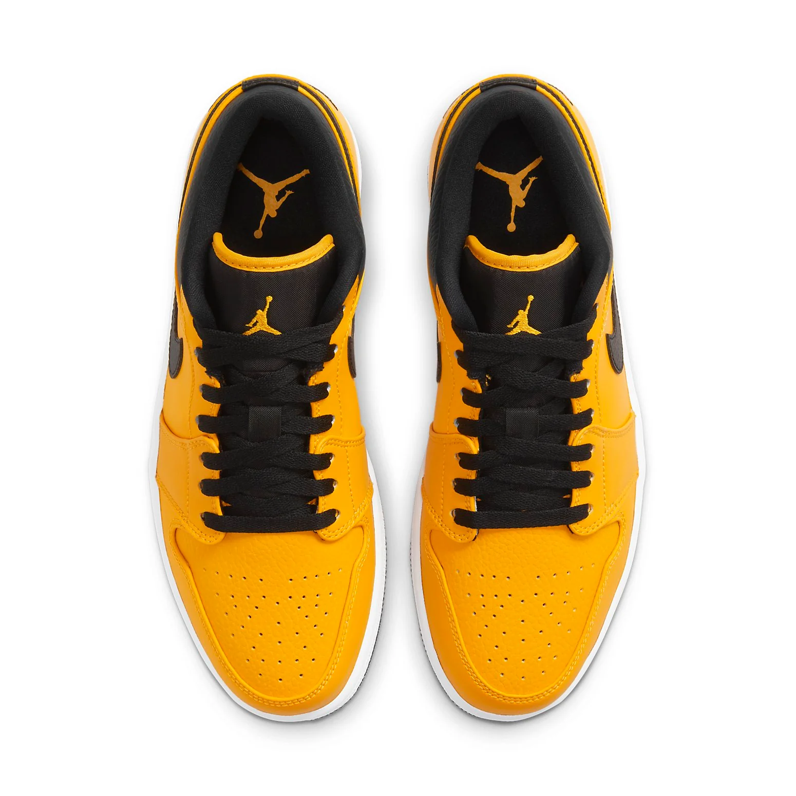 Air Jordan 1 Low 'University Gold Black' 553558-700