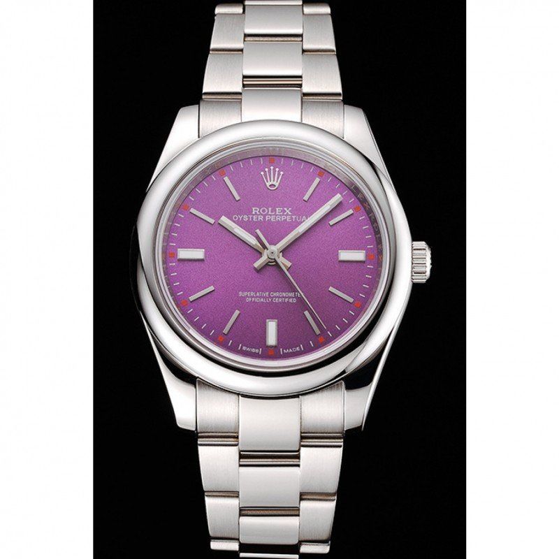 Replica Rolex Oyster Perpetual Date 41mm Purple Dial REP016834