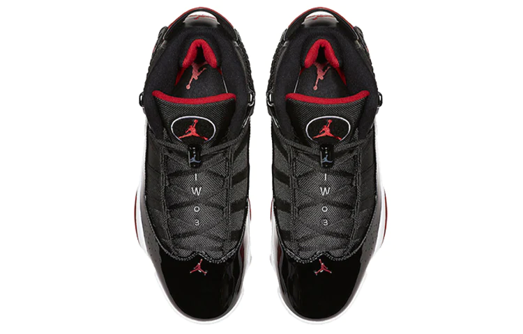 Air Jordan 6 Rings 'Black Varsity Red' 322992-062
