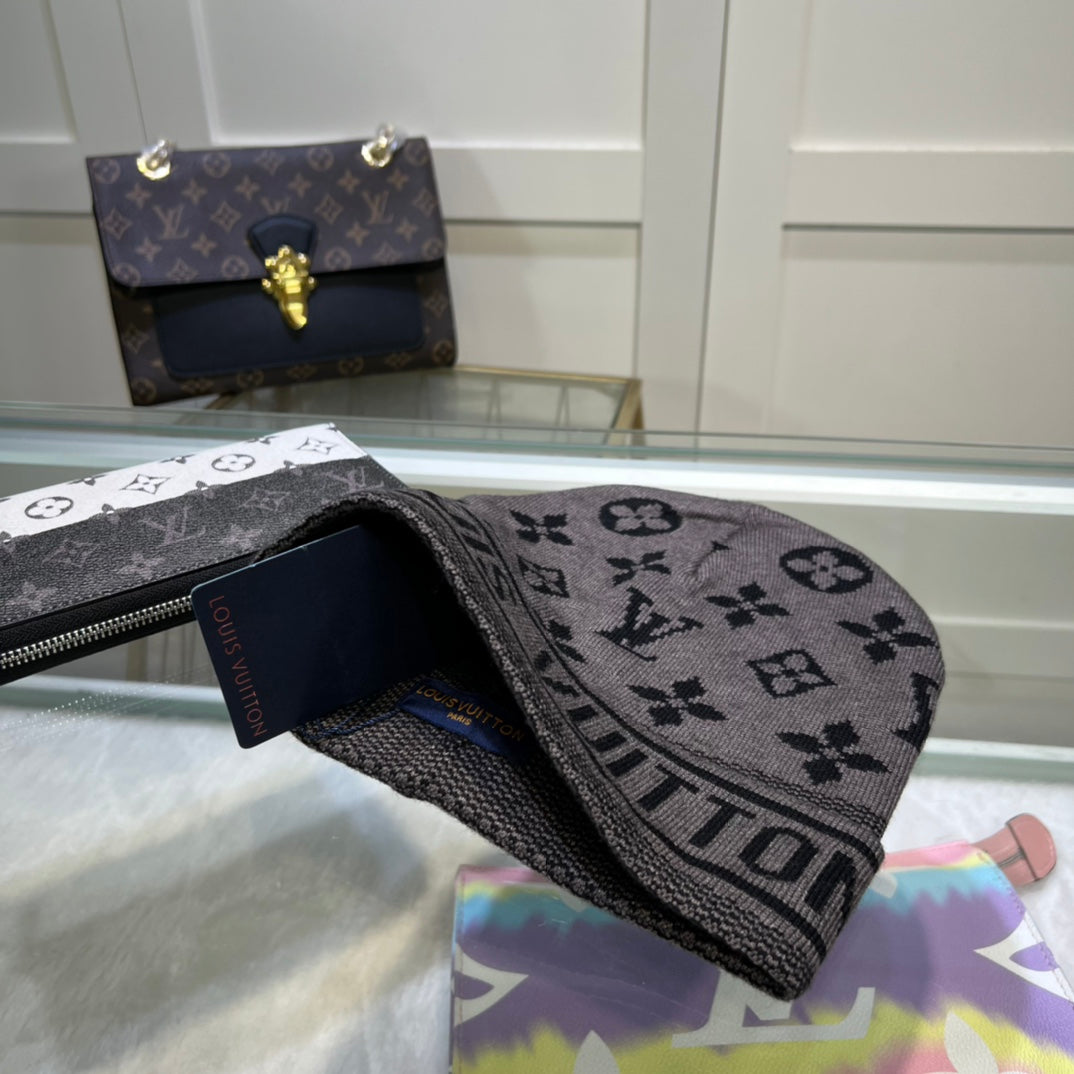 New Trends for Fall/Winter-Fashion flower color wool cap