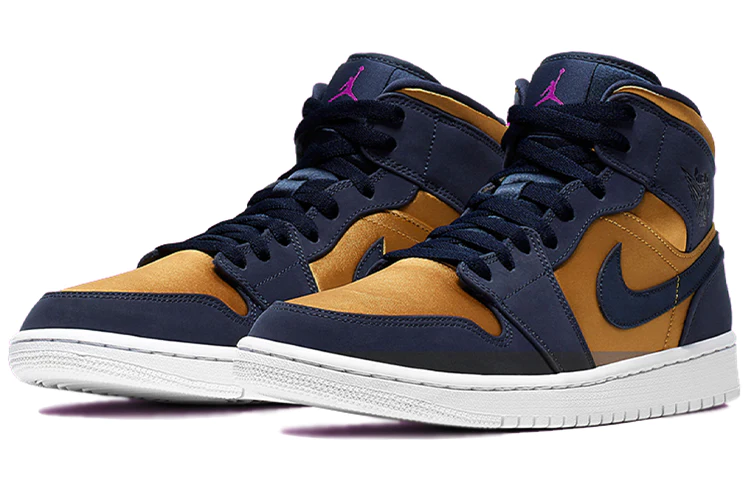 Air Jordan 1 Mid SE Premium 'Stain Gold' 852542-401