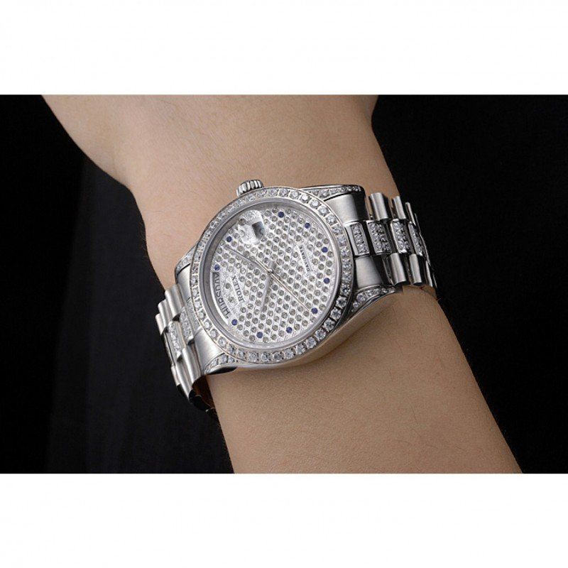 Swiss Rolex Day-Date Diamonds-SRL182 621612