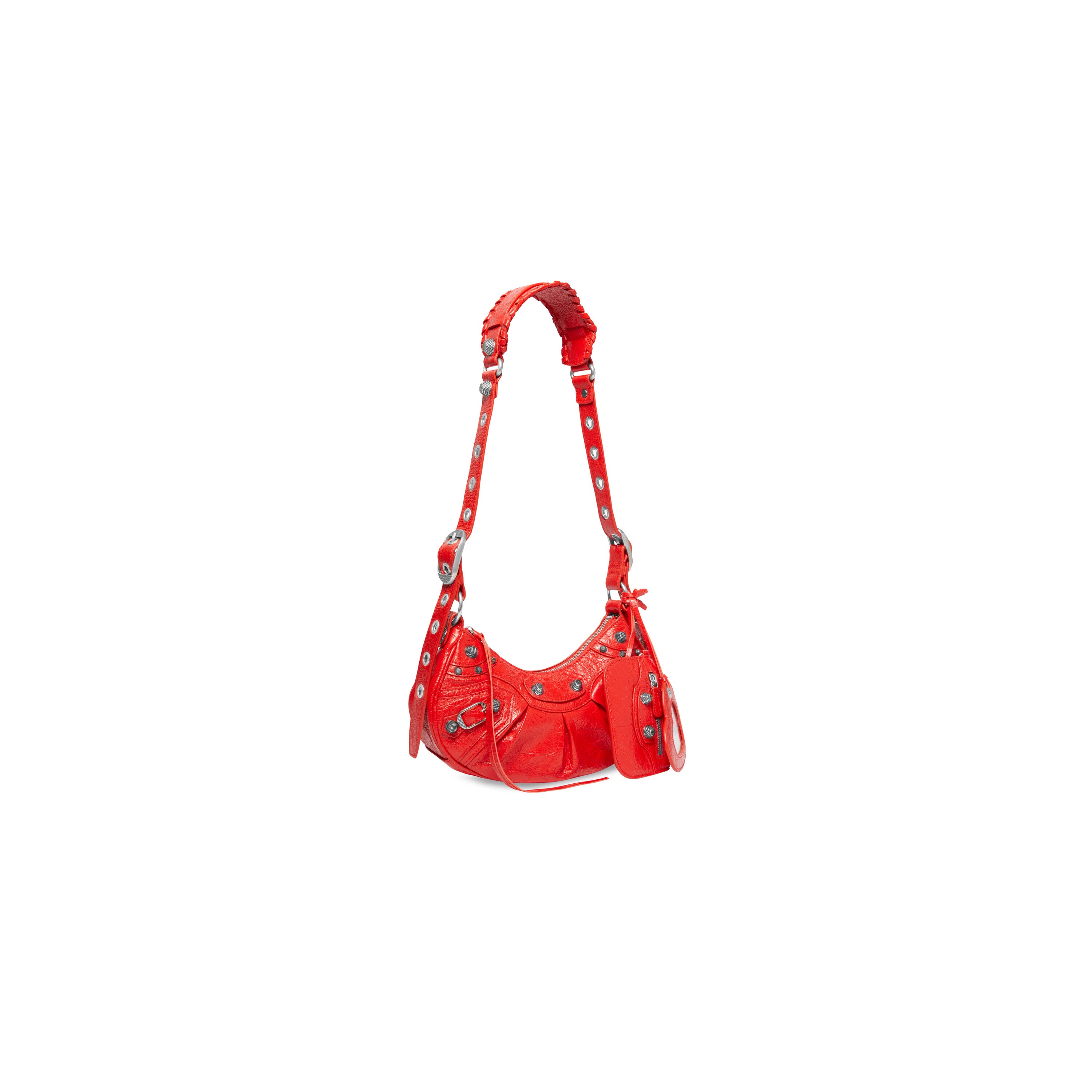 WOMEN'S LE CAGOLE XS SHOULDER BAG IN RED
