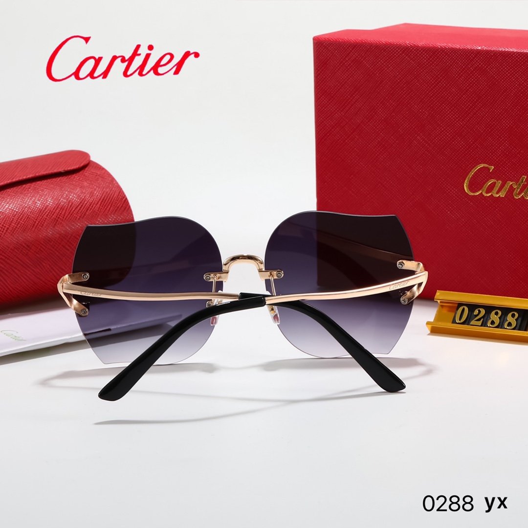 3 Color Women's Sunglasses—0288