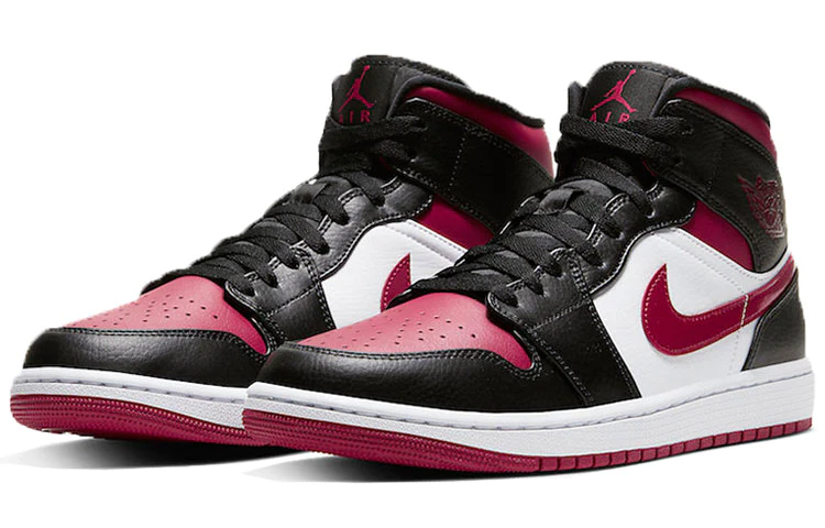 Air Jordan 1 Mid 'Noble Red' 554724-066