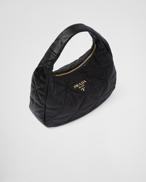 Prada Large. topstitched nappa-leather bag