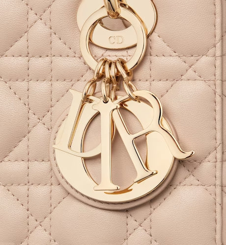 SMALL LADY DIOR MY ABCDIOR BAG Aesthetic Beige Cannage Lambskin