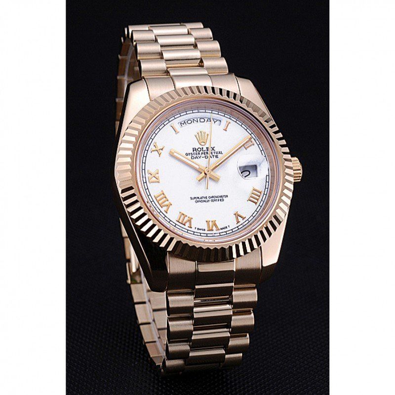 Replica Rolex Day-Date 41mm White Dial 622546