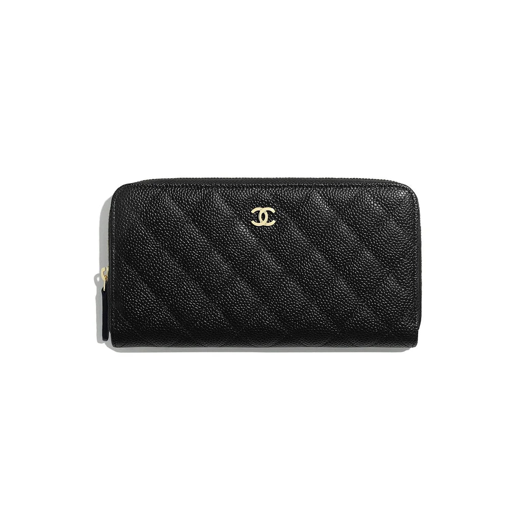 Popular Chanel Classic Long Zip Wallet
