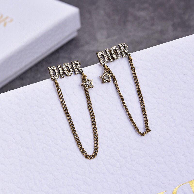 Fashion Letter Pendant Earrings