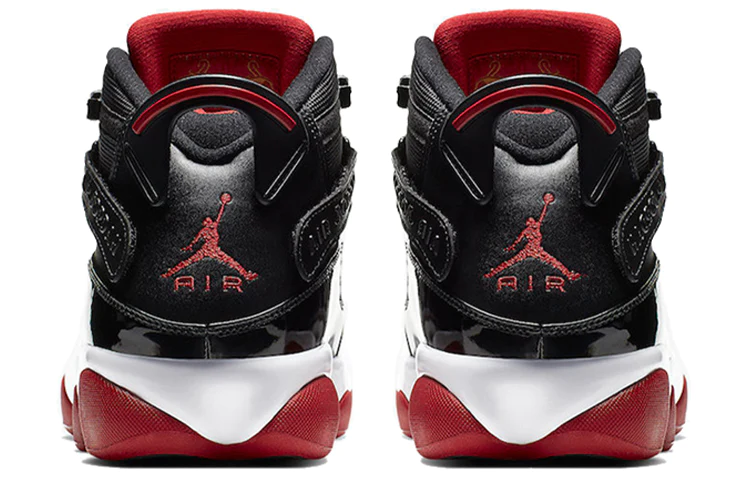 Air Jordan 6 Rings 'Black Varsity Red' 322992-062