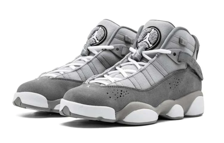 (GS) Air Jordan 6 Rings 'Cool Grey' 323419-014