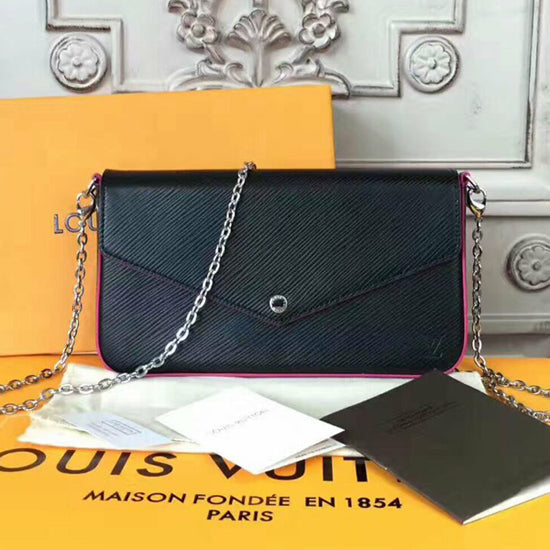 LV M64579 Pochette Felicie Crossbody Bag Epi Leather