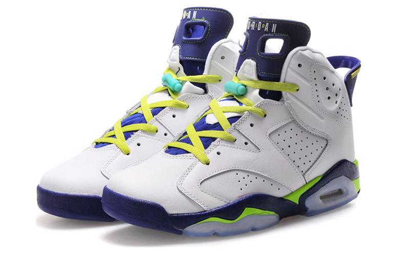 (GS) Air Jordan 6 Retro 'Fierce Green' 543390-108