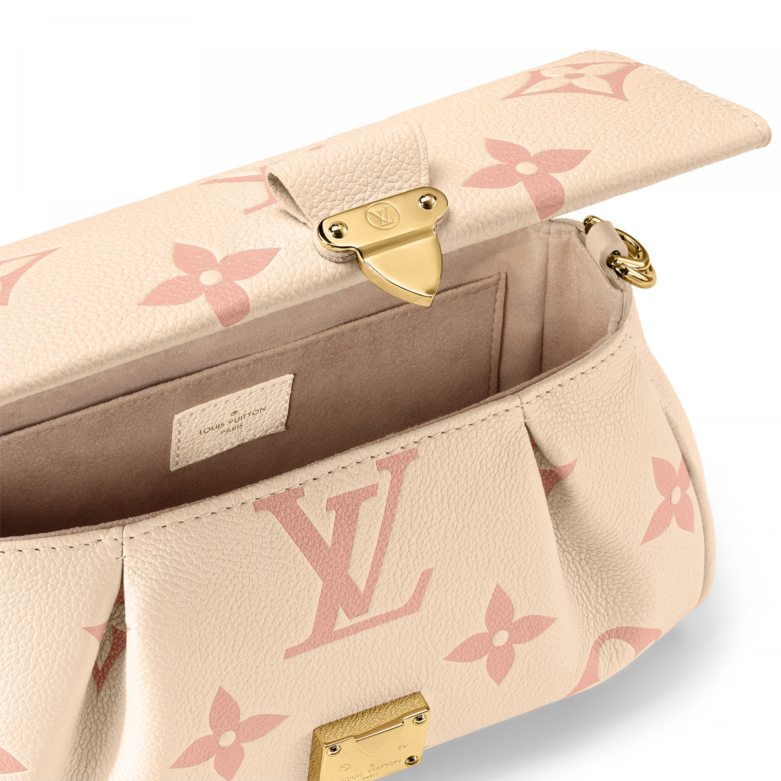 Louis Vuitton M46393 Favorite Crème / Rose Trianon
