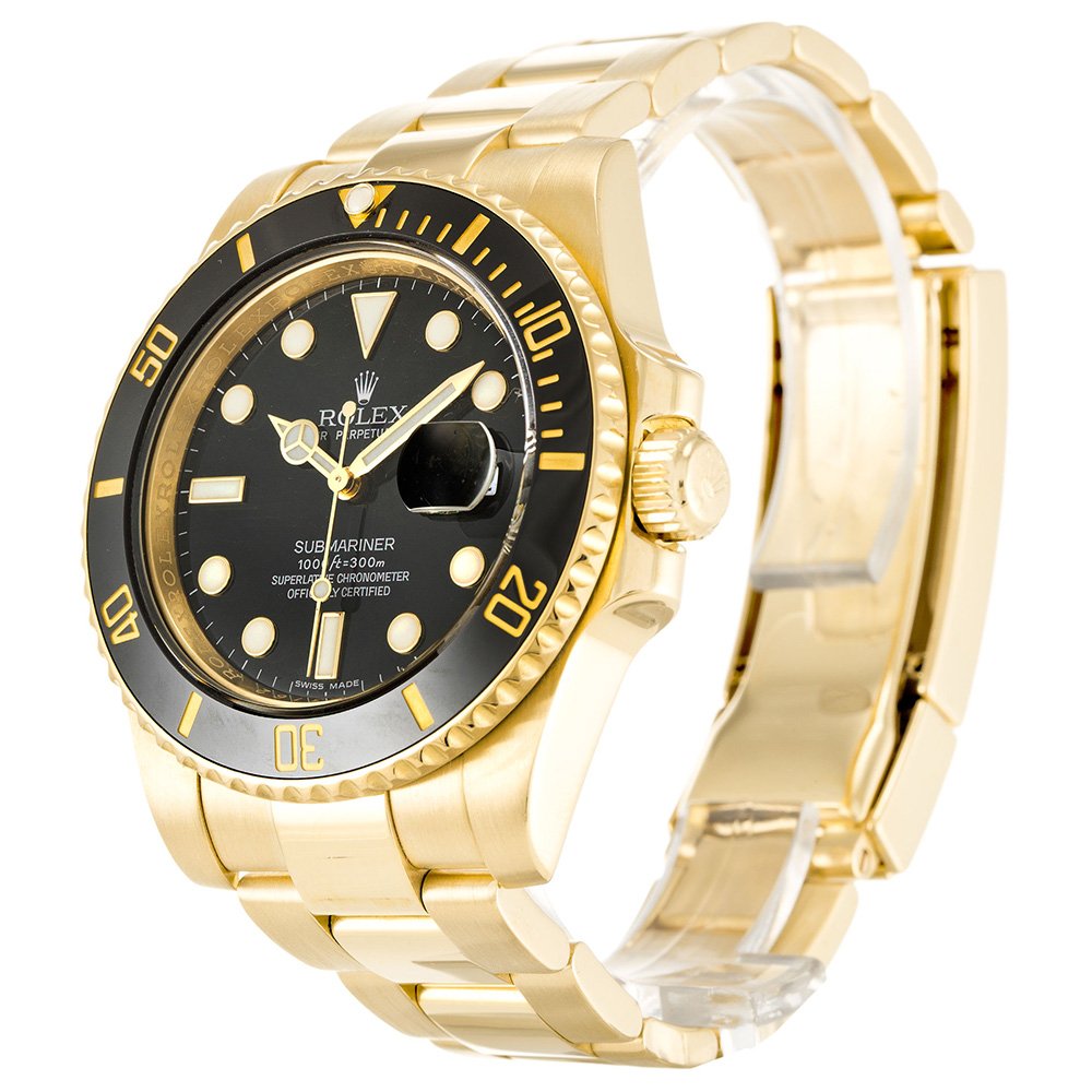 Replica Rolex Submariner 40mm Black Dial 116618LN-2