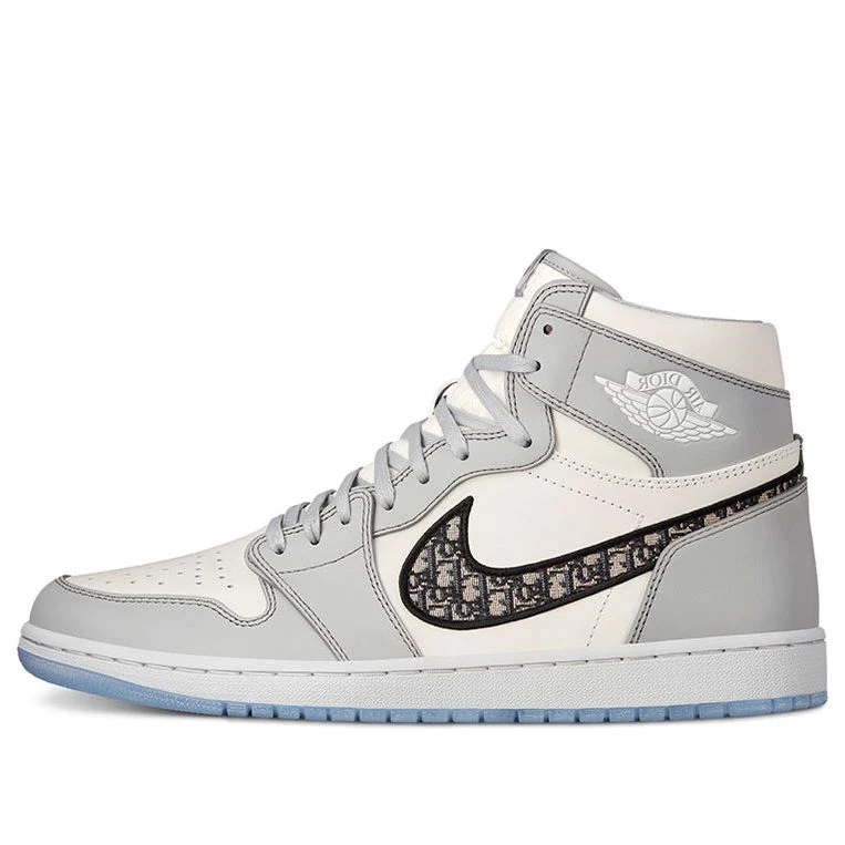 Dior x Air Jordan 1 High OG 'White Wolf Grey' CN8607-002