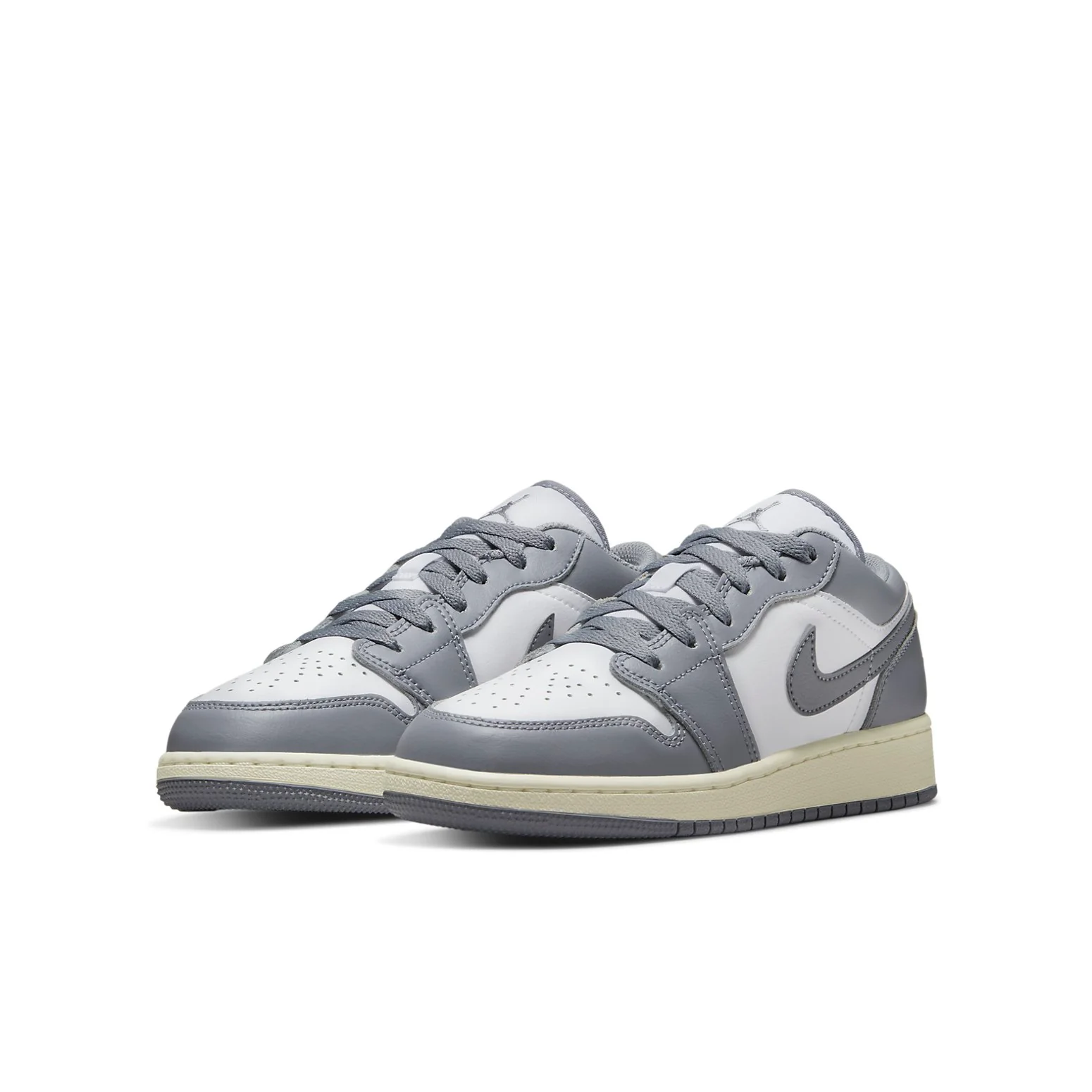 (GS) Air Jordan 1 Low 'Vintage Grey' 553560-053