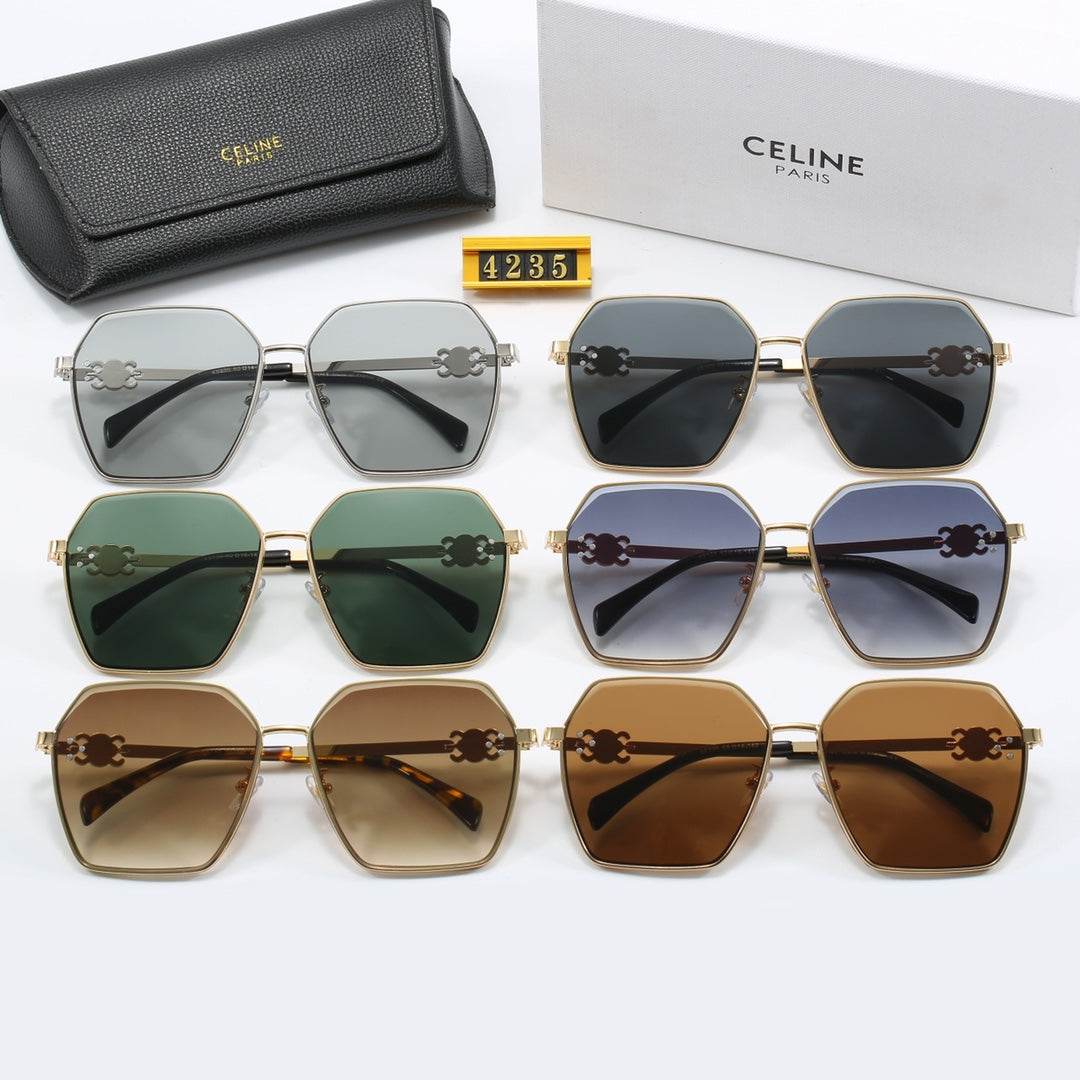 6 Color Women's Sunglasses—4235
