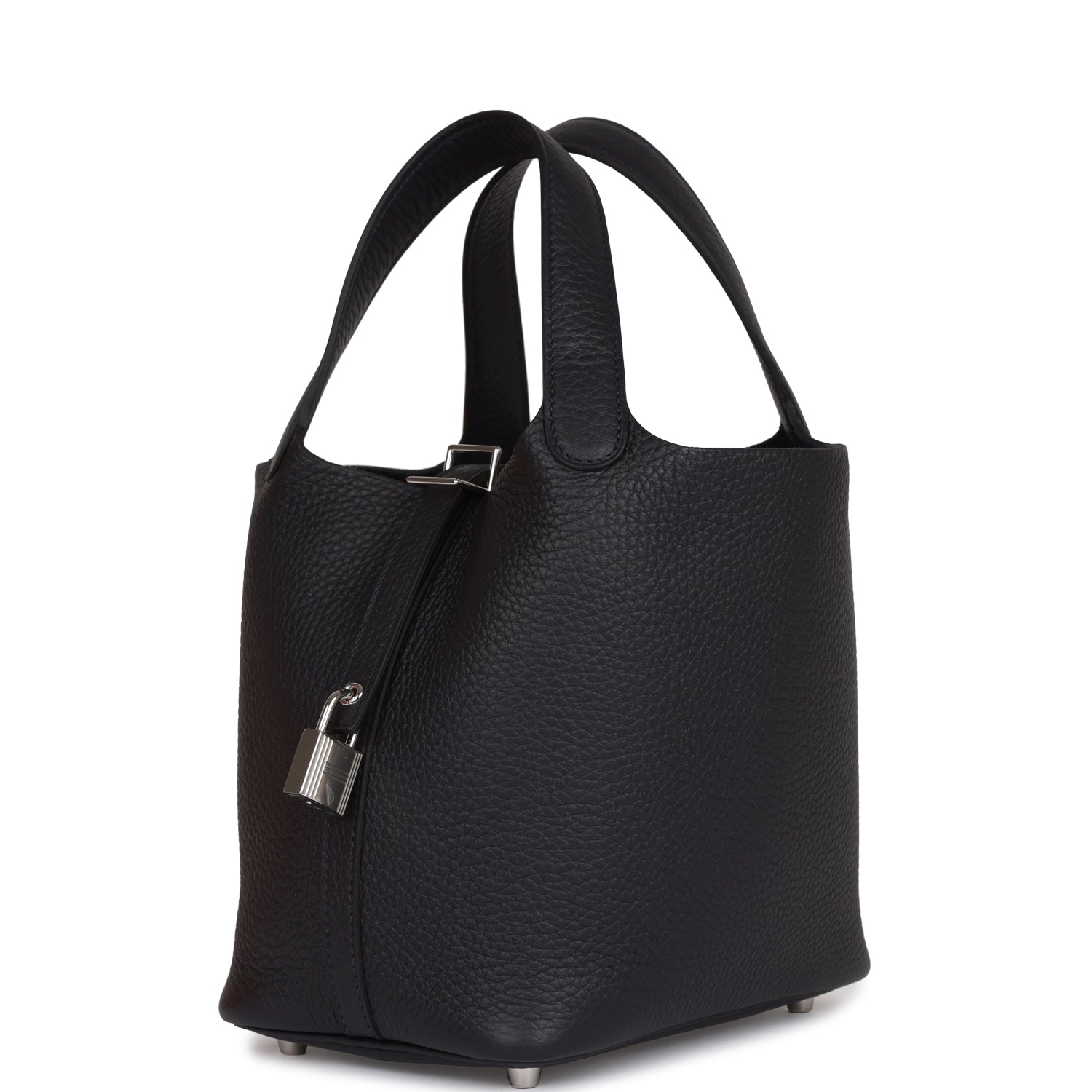 Hermès Picotin Lock 18 Caban Clemence Palladium Hardware